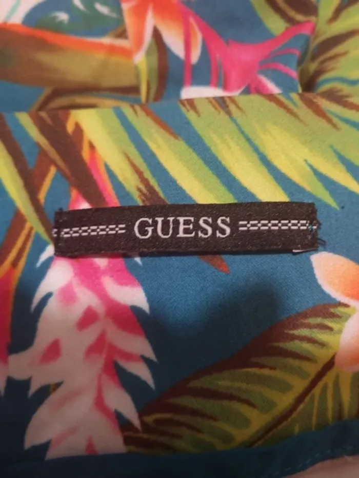 Belle jupe crayon Guess Tropical avec ceinture integrée S - photo numéro 6