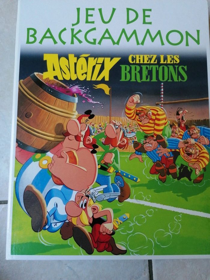 jeu de backgammon asterix chez les bretons