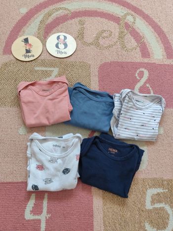 Lot bodies ML 18 mois