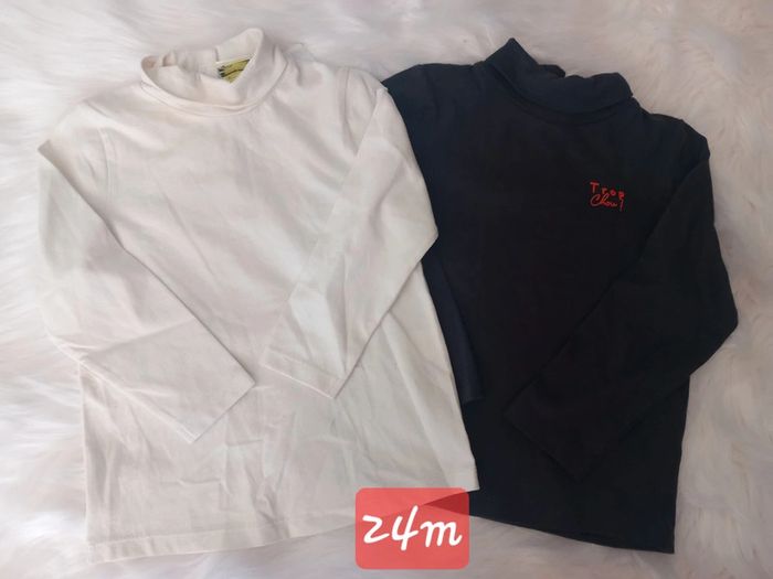 2 sous pull tao 24m