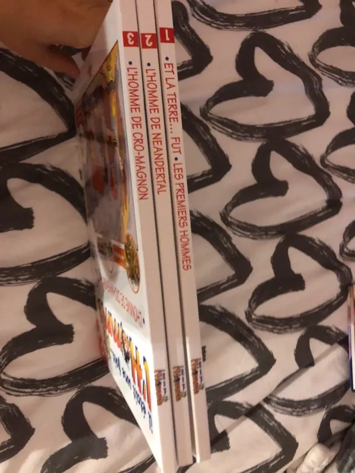 lot de 3 livres il etait une fois l’homme - photo numéro 2