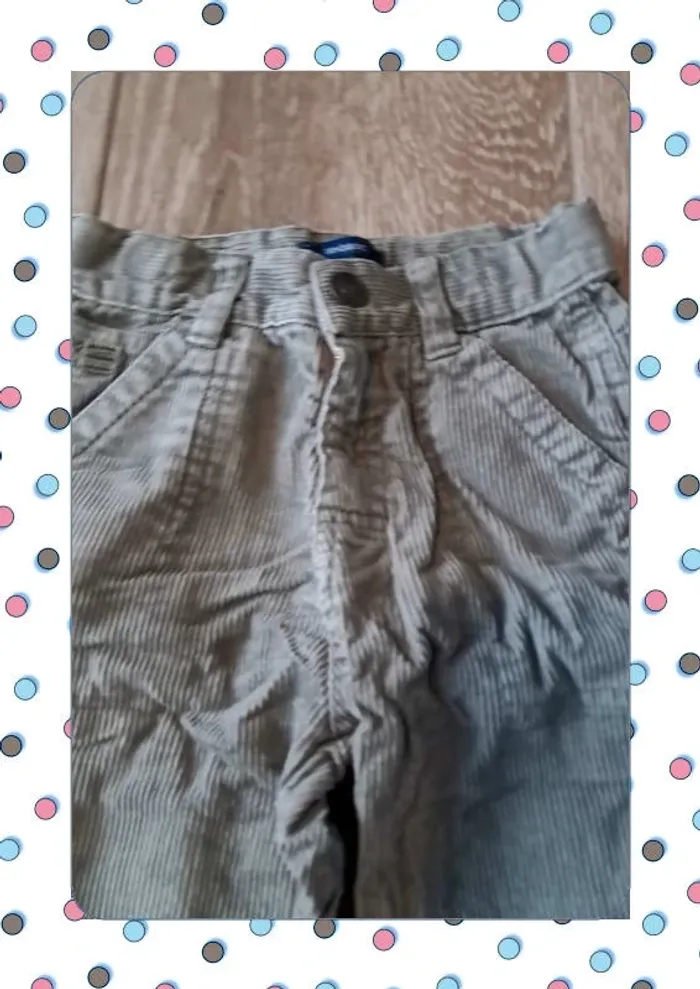 Pantalon cotelé 5 ans - photo numéro 4