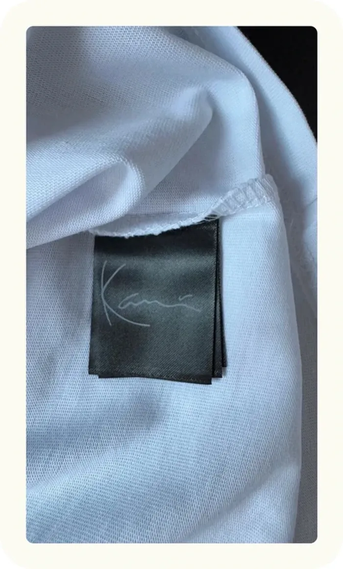 Tee shirt blanc homme Kani Taille M Neuf - photo numéro 5