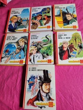 Livres collection spirales