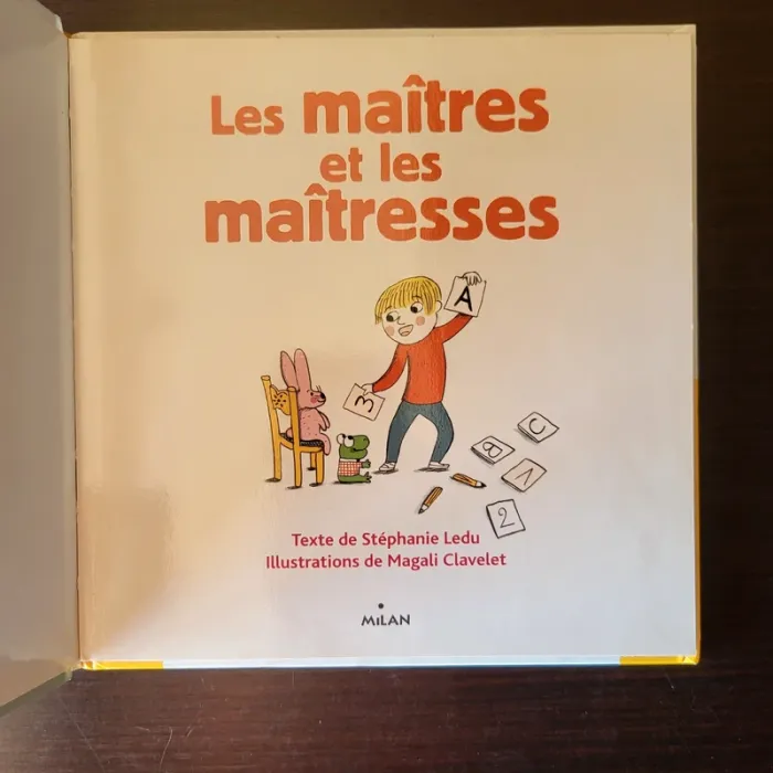 Mes ptits docs - Les maîtres et les maîtresses - photo numéro 3
