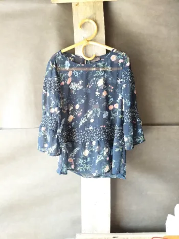 Blouse fleurie