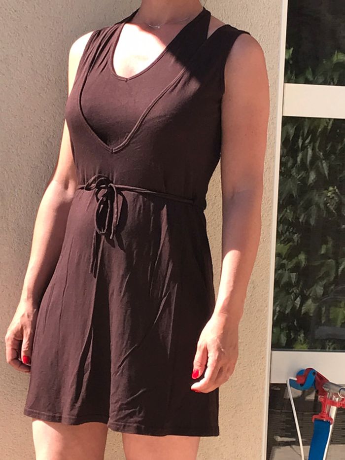 Robe marron la City