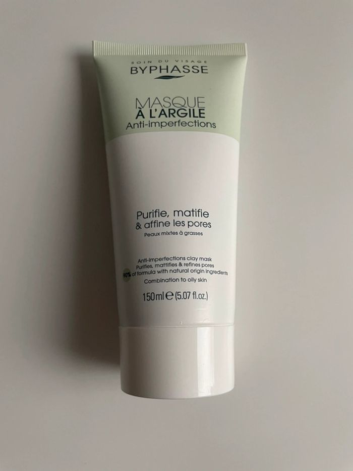 Masque à l’argile anti-imperfections Byphasse