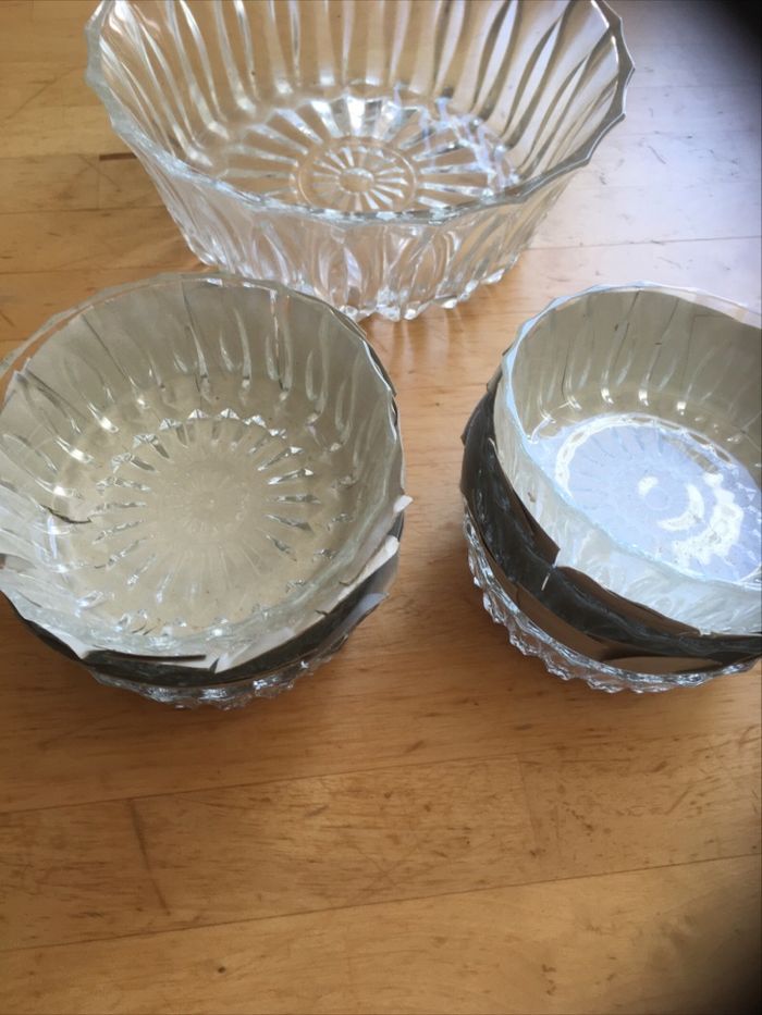 Lot de coupelles en verre - photo numéro 3