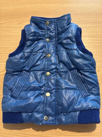 Veste doudoune sans manche garçon taille 12 mois