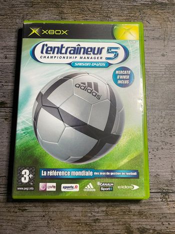 L’entraineur 5 Saison 04/05 - Xbox Complet Version FR Microsoft
