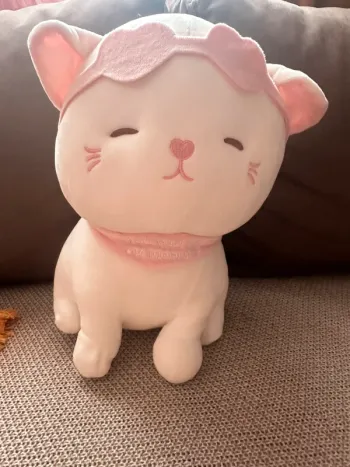 peluche chat miniso