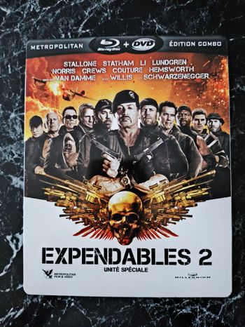 Steelbook Expendables 2 en Blu-ray