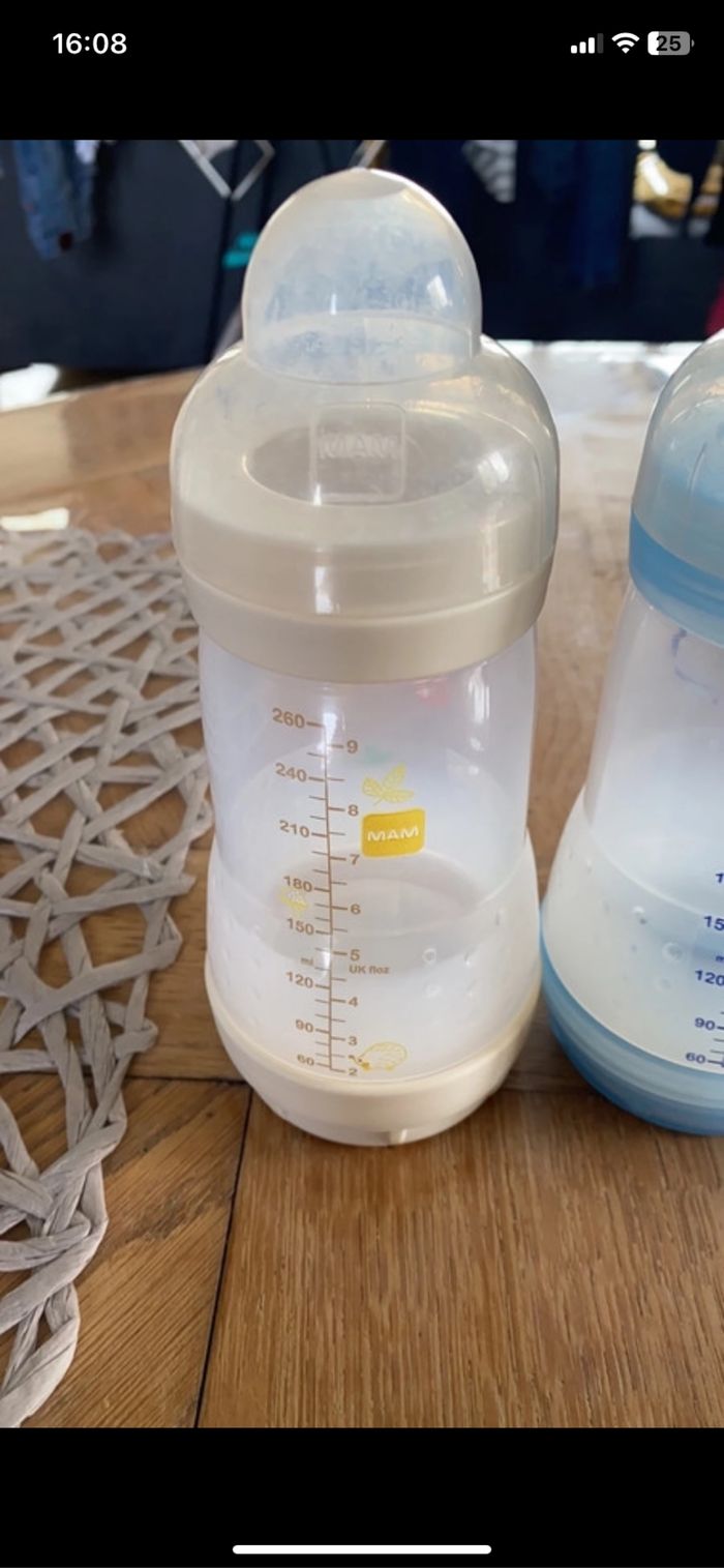 Lot biberons MAM - photo numéro 2