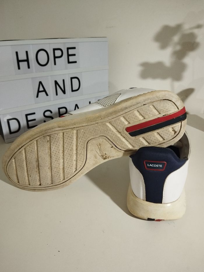 Baskets homme Lacoste pointure 44 - photo numéro 4