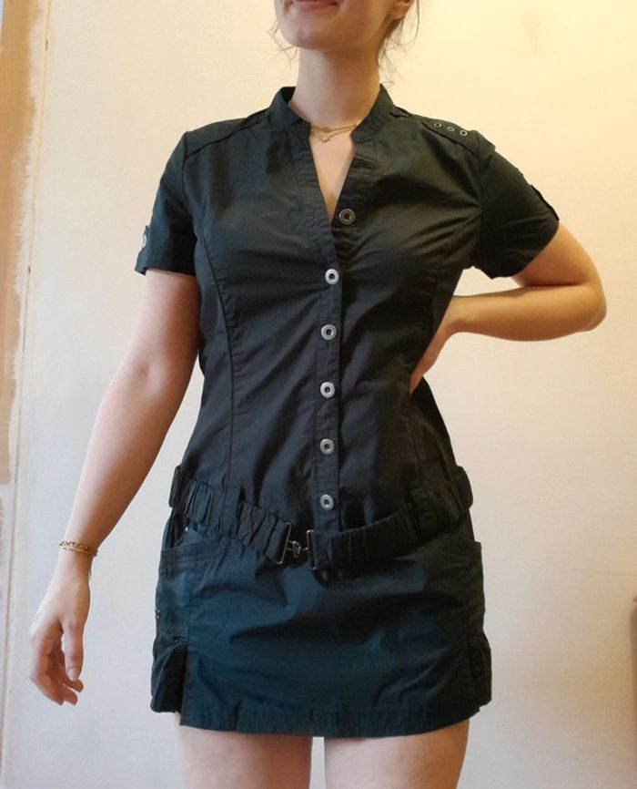Robe style uniforme robe chemise taille 42 - photo numéro 4