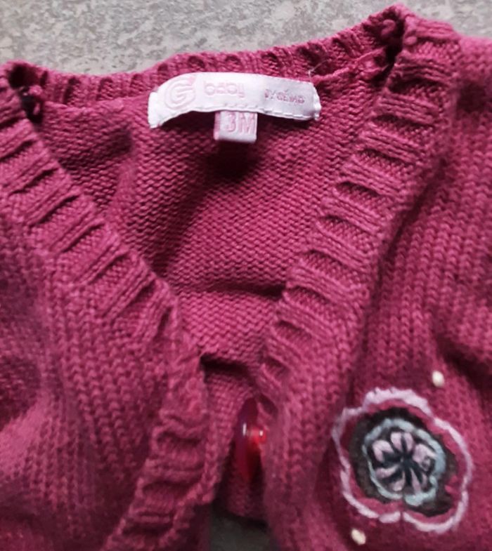 Ensemble robe boléro gémo 3mois - photo numéro 2