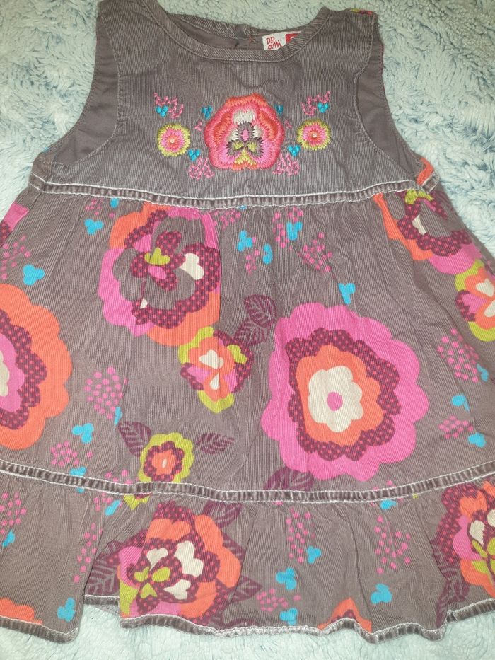 Robe velour - photo numéro 2