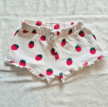 Petit short fraise