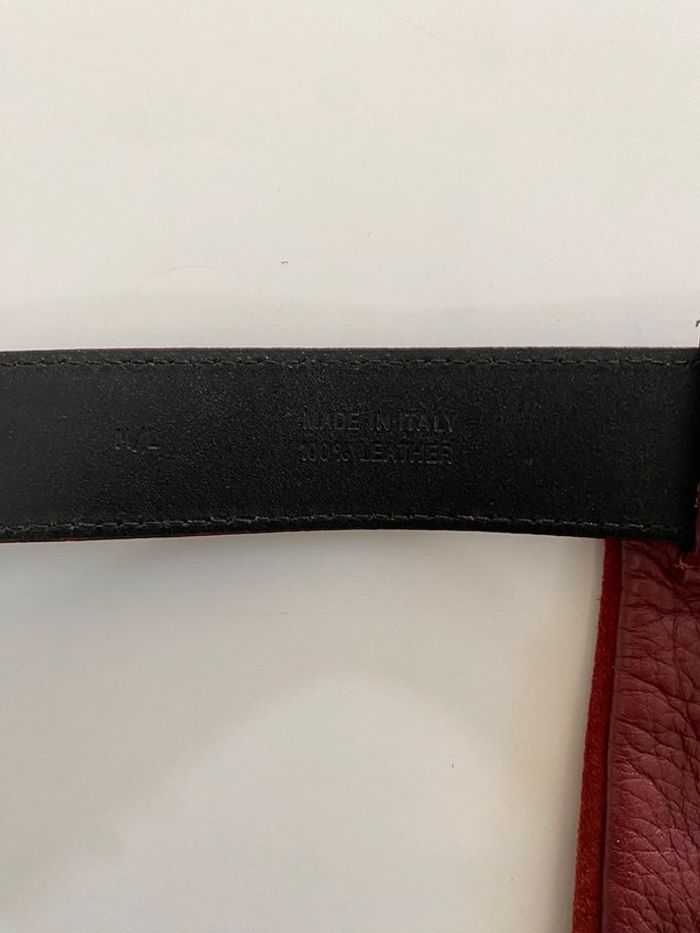 Momoni ceinture banane cuir et daim taille M - L - photo numéro 6