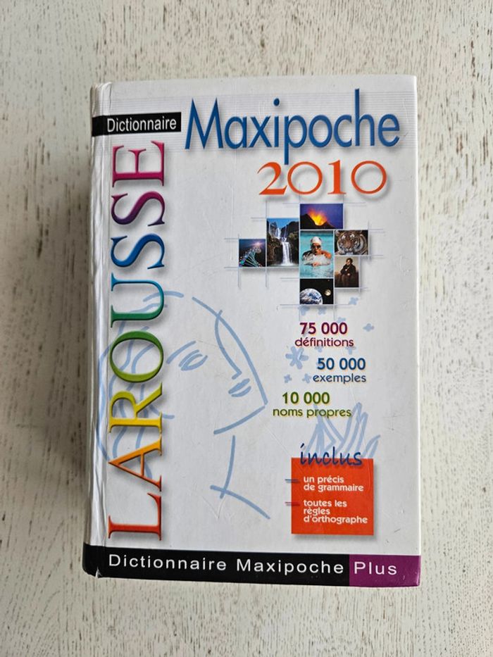 Dictionnaire Larousse Maxipoche Plus 2010 renforcé et robuste, précis de grammaire inclus, compact - photo numéro 5