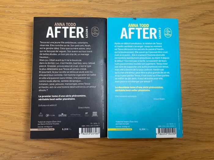 Lot de 2 livres After de Anna Todd - photo numéro 4