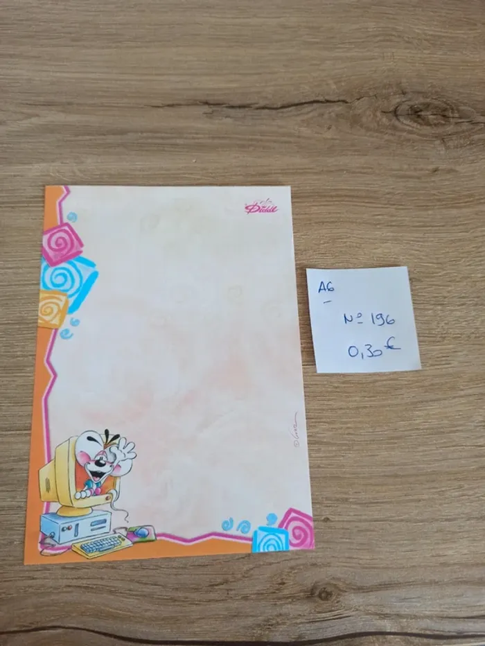 Feuille Diddl A6 196 0,30€