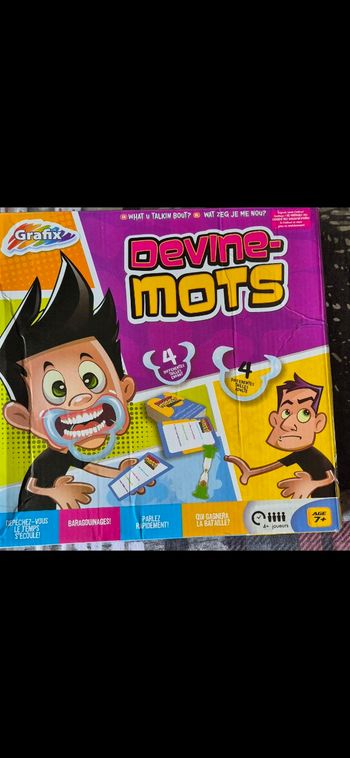 Jeu de societe Devine mots