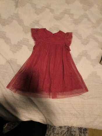 Robe en tulle pailleté