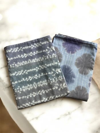 Lot 2 taies d’oreiller Zara Home 50x75 – Motif abstrait & floral – Neuves