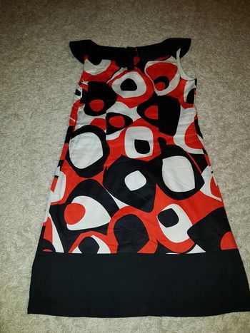 Robe trapèze imprimée neuve