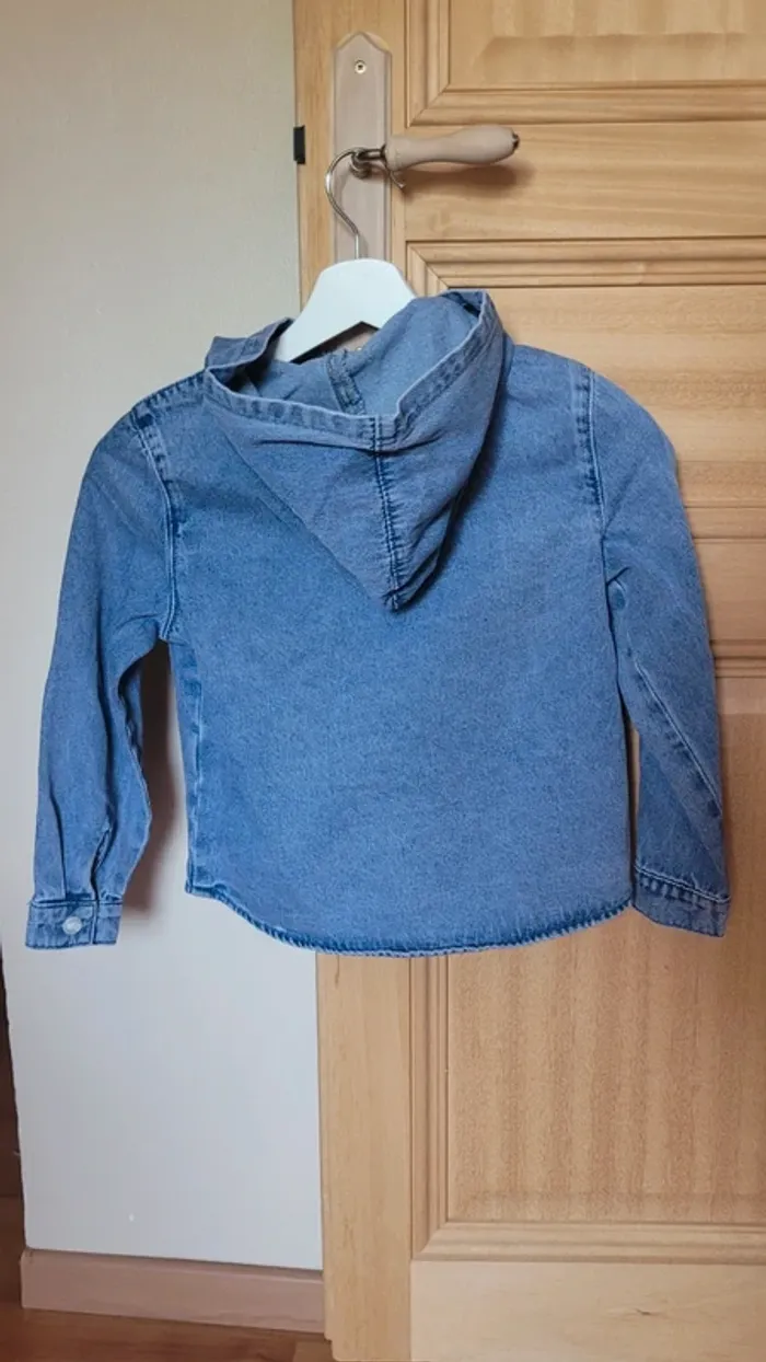 Petite chemise en jean veste - photo numéro 3