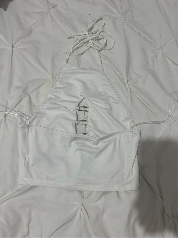 Top blanc - photo numéro 2