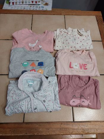 Lot pyjamas coton