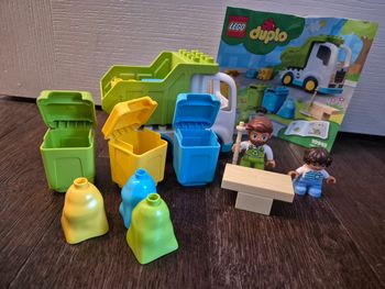 Camion poubelle duplo