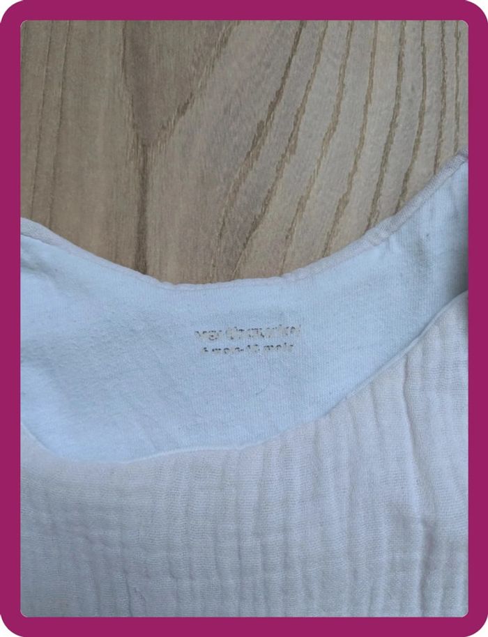 Gigoteuse turbulette Verbaudet taille 6mois-18 mois rose pâle avec motif girafe - photo numéro 4