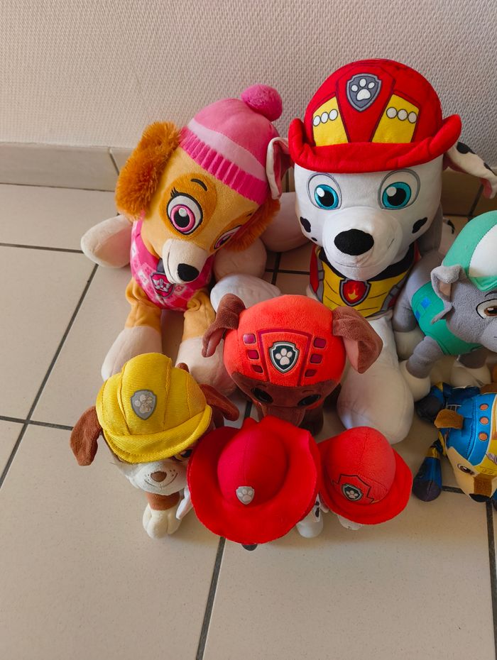 Lot peluches pat patrouille - photo numéro 5