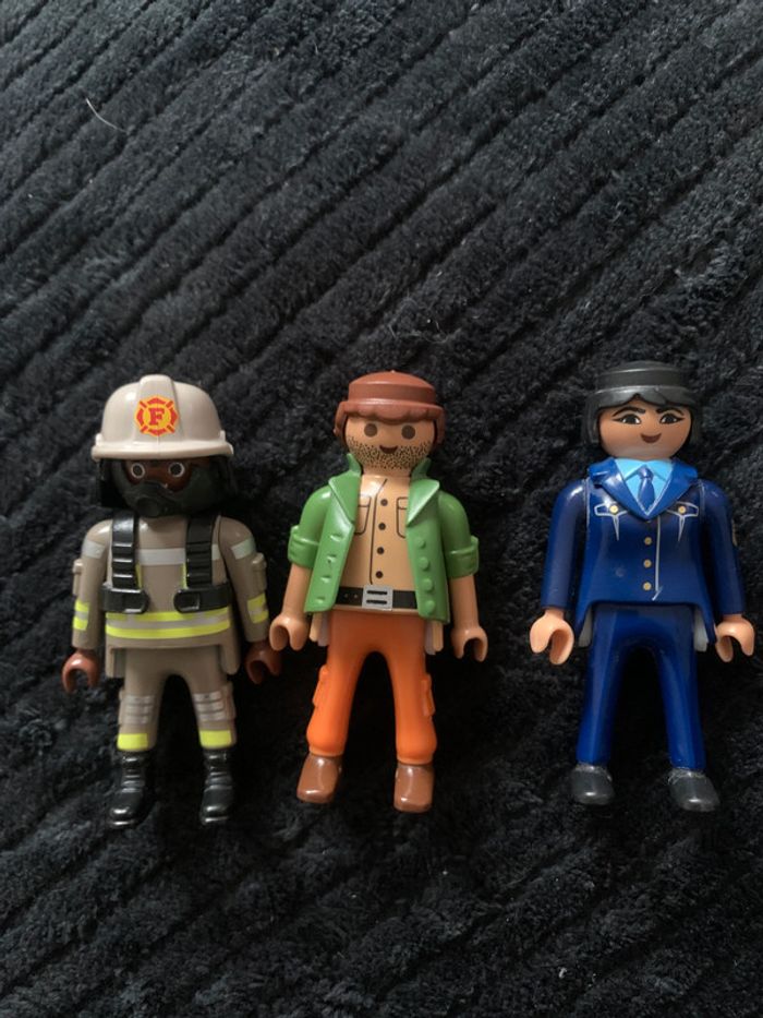 Ensemble d’anciens playmobil vintage rare
