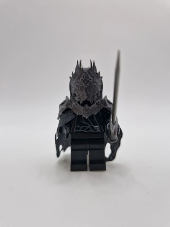 Figurine type lego Nazgul custom 3d résine et peint seigneur des anneaux