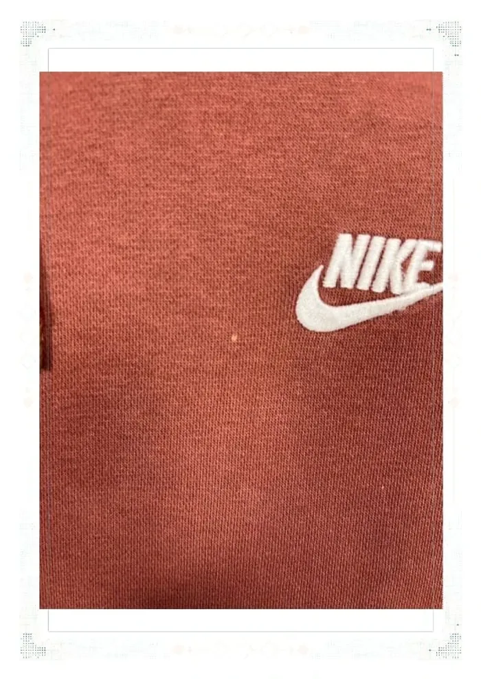 Nike pull à capuche bordeaux femme taille S - photo numéro 12