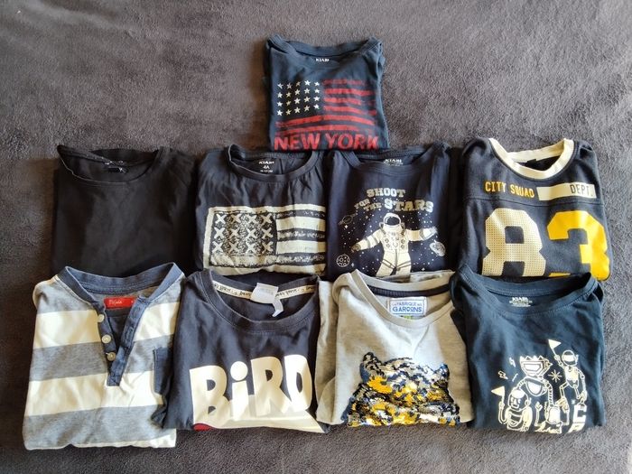 Lot vêtements garçon