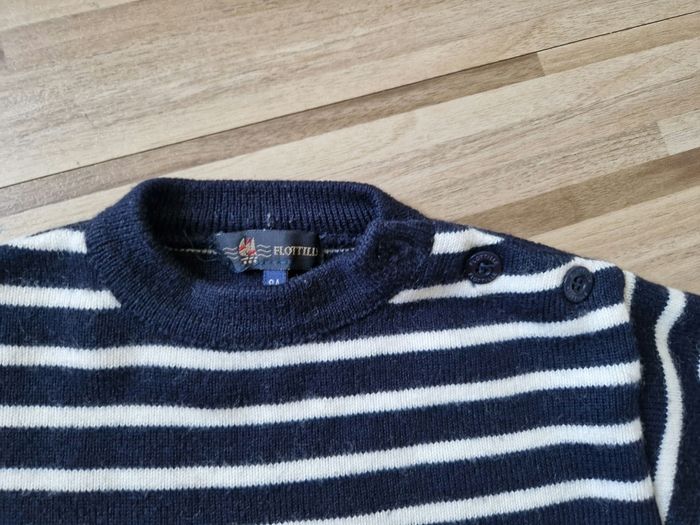 Pull marinière chaud 8 ans - photo numéro 3