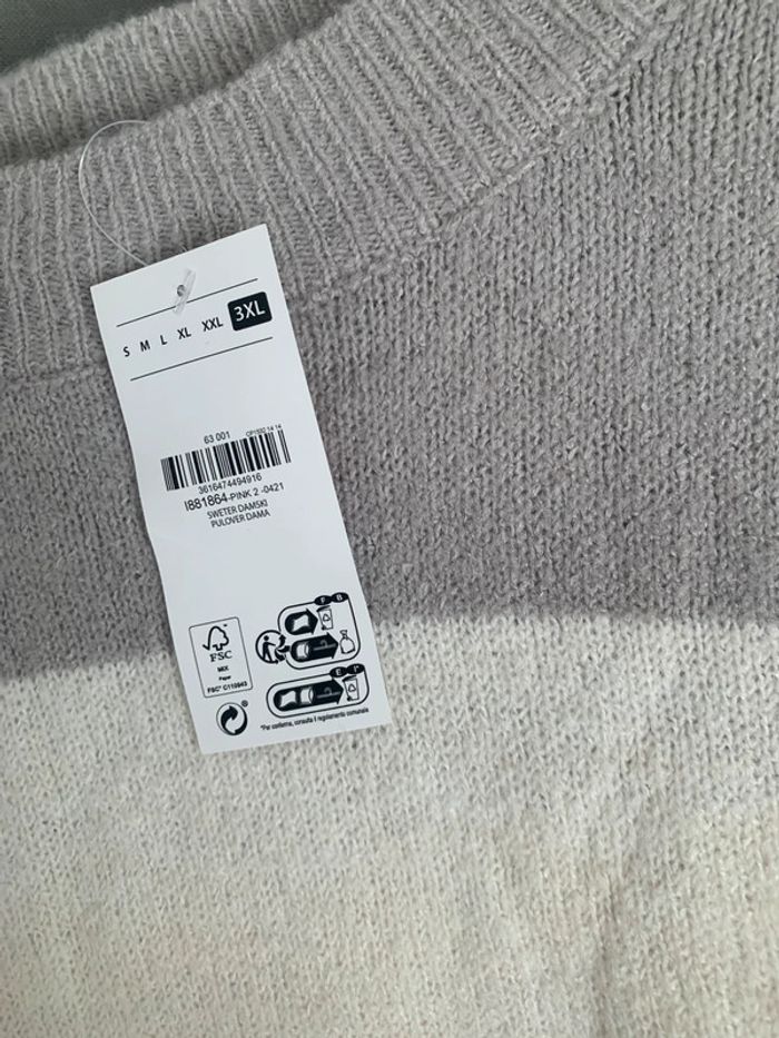 Pull hiver neuf femme grande taille - photo numéro 2