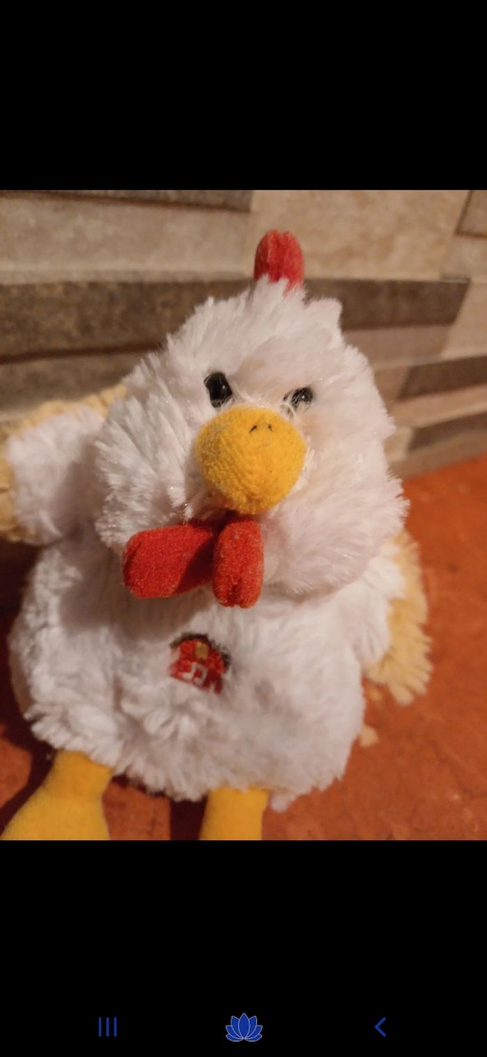 Peluche poule - photo numéro 2
