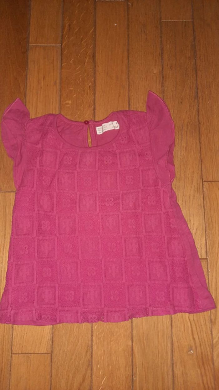 Haut zara taille 6 ans