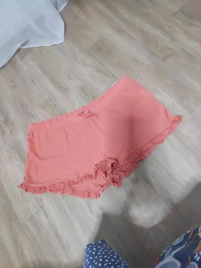 Short de nuit corail grande taille - photo numéro 2