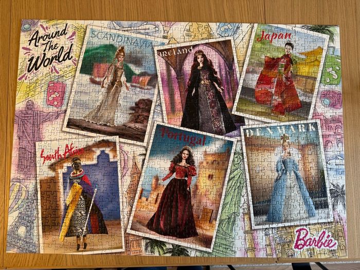 Magnifique puzzle Ravensburger Barbie