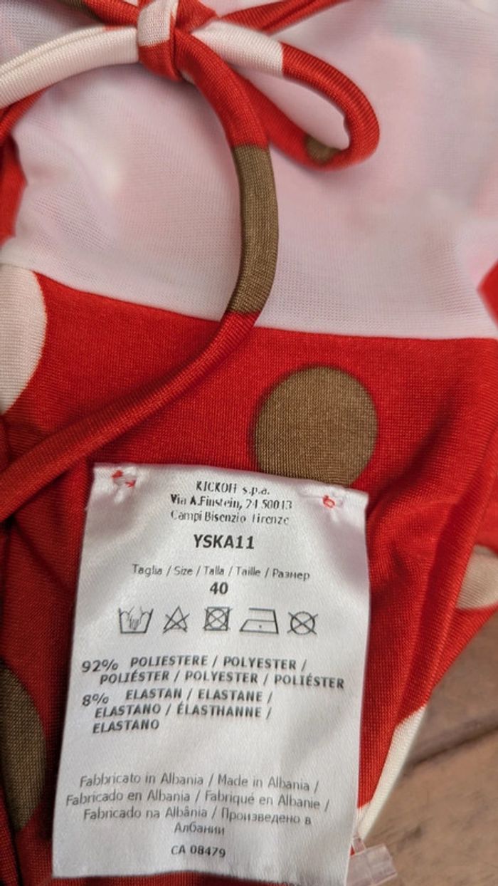 Haut de maillot à pois Kickoff S - photo numéro 6