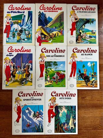 Lot de 8 Grands albums Hachette livre bd Caroline Pierre Probst collection