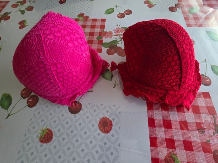 LOTS DE 2 SOUTIEN-GORGE DENTELLE ETAM NUMÉRO 4 TAILLE 85D - photo numéro 10